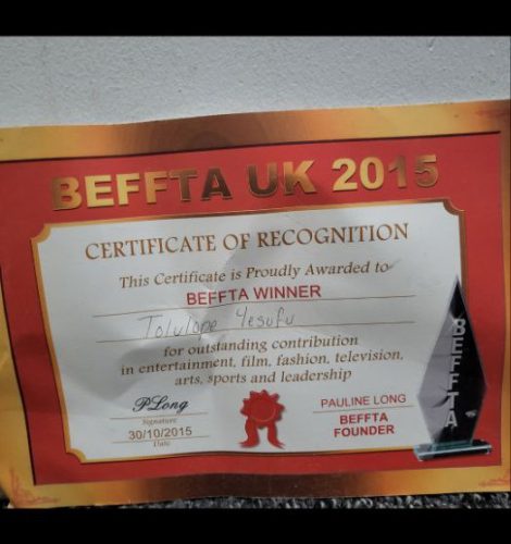 BEFTA UK 2015